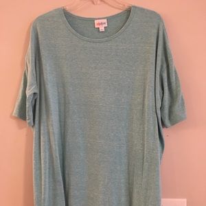 Solid Color Light Turquoise Lularoe Irma